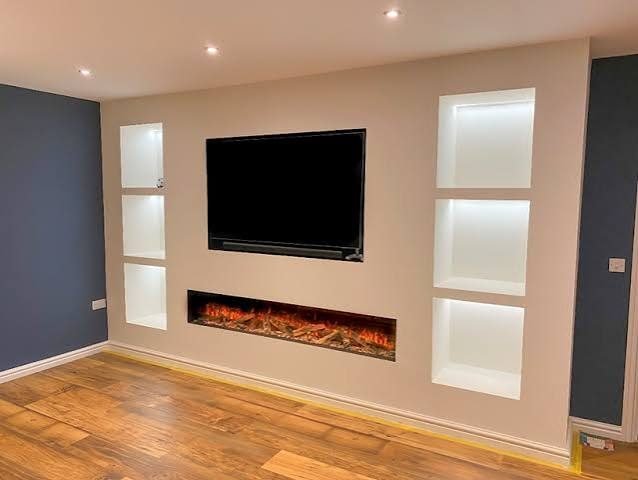 Electric Fireplace Walls in Glassgow